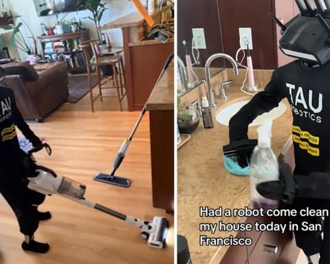 Tau robotics pulizie casa screen tiktok coderg