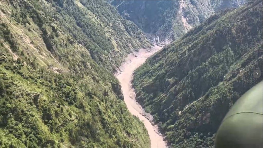 La colata di fango e detriti in Nepal