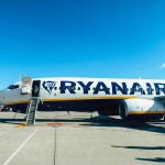 Aereo ryanair atterra canva