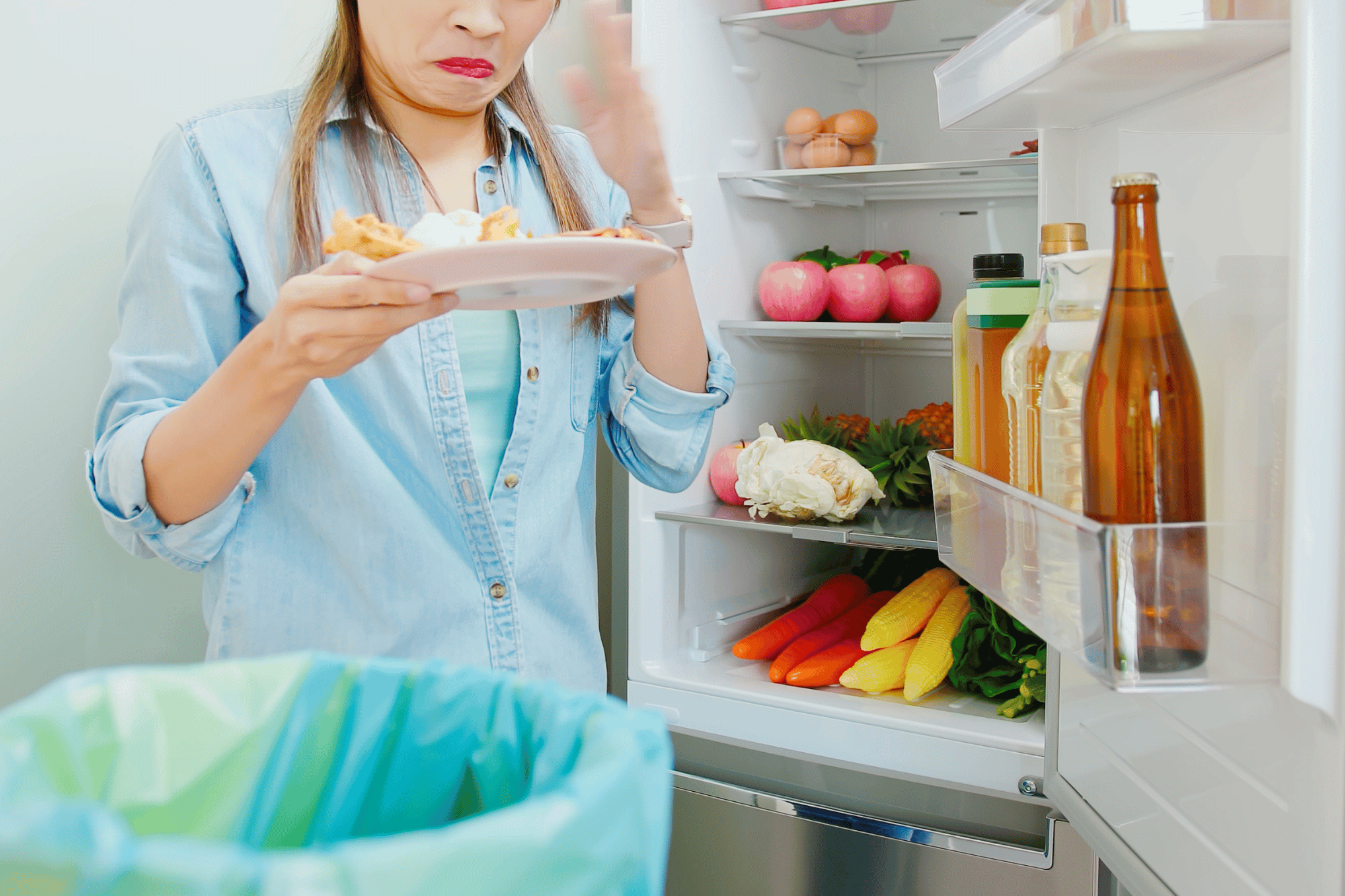 Frigorifero spreco alimentare canva