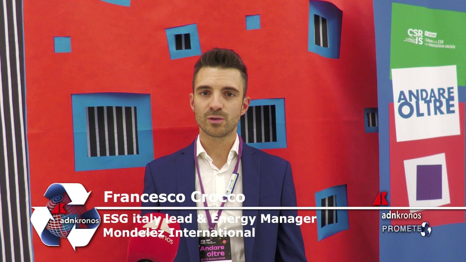Salone Csr 2026: Crocco (Mondelēz International), 'impegnati a creare filiere più resilienti e sostenibili'