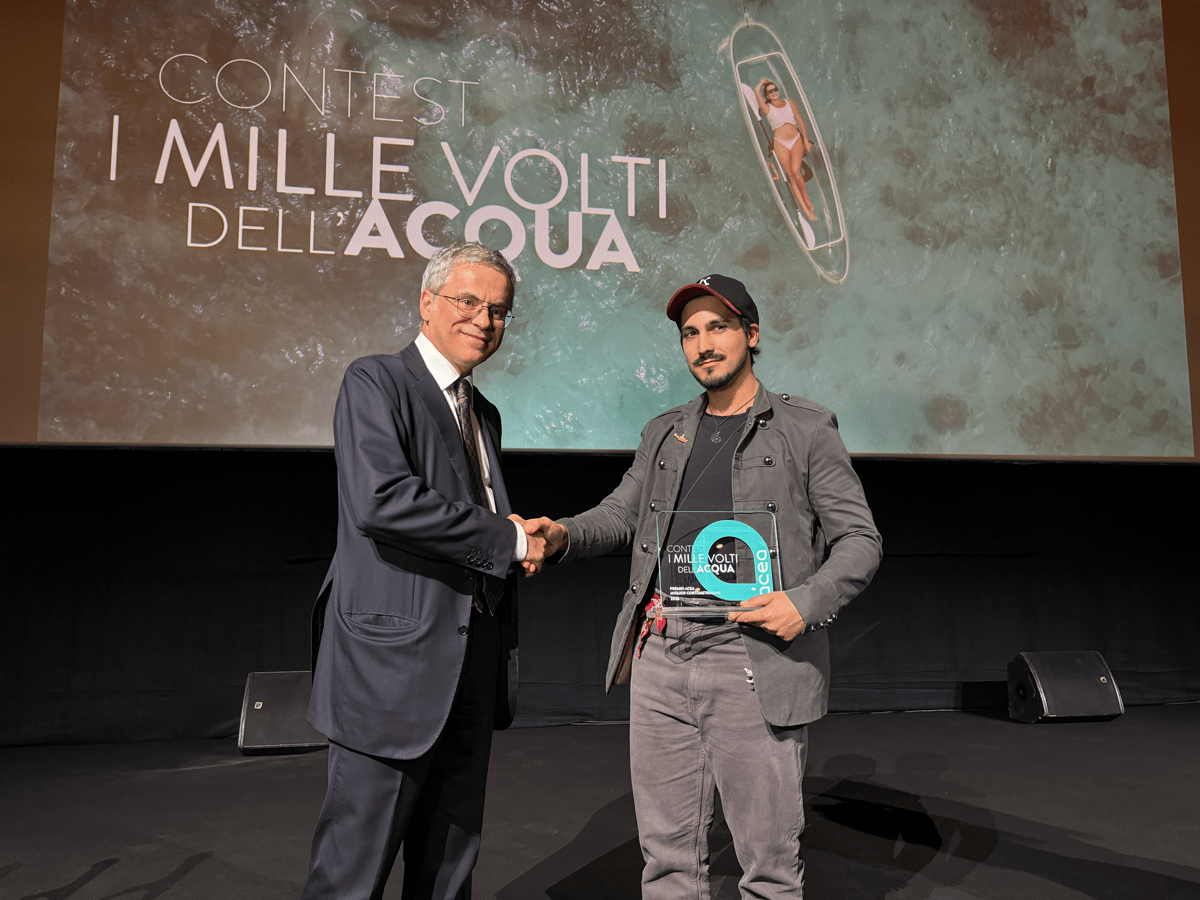 Acea premia il cortometraggio vincitore del contest 'I mille volti dell’acqua'