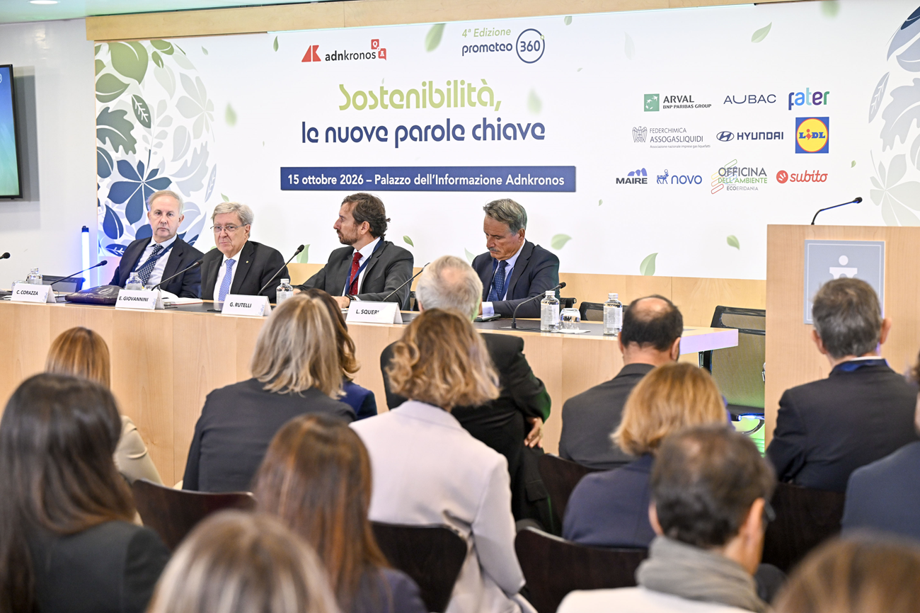Un momento dell'evento Adnkronos Q&A 'Sostenibilità, le nuove parole chiave'