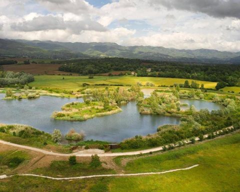 Sanpellegrino riqualifica l'Oasi di Gabbianello, inaugurato nuovo percorso per ciechi