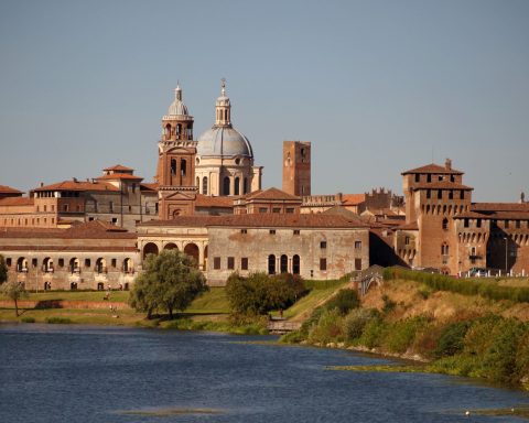 Paesaggio della città di Mantova