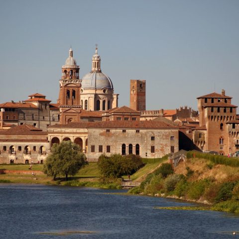 Paesaggio della città di Mantova