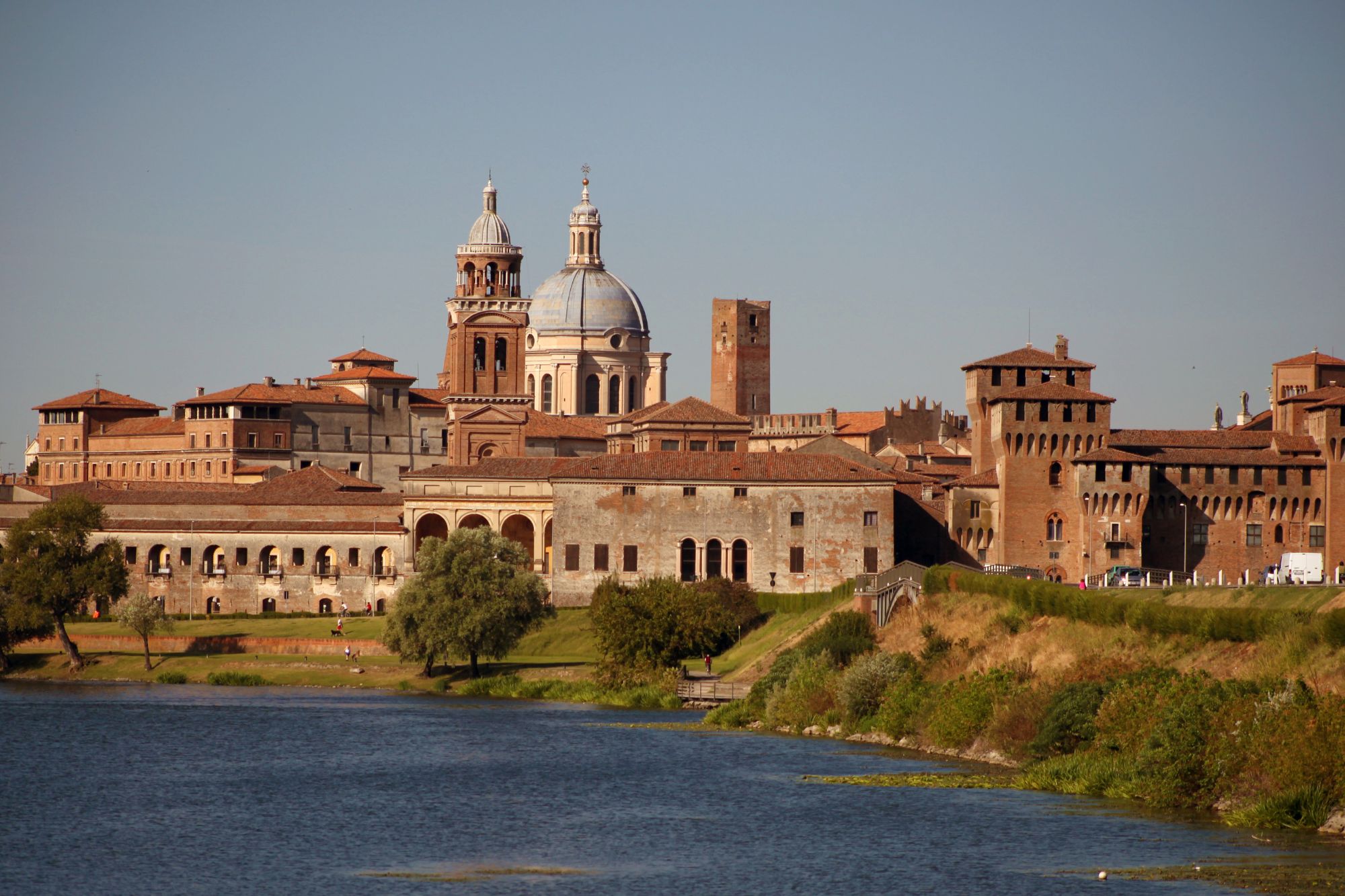 Paesaggio della città di Mantova