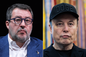 matteo salvini ed elon musk